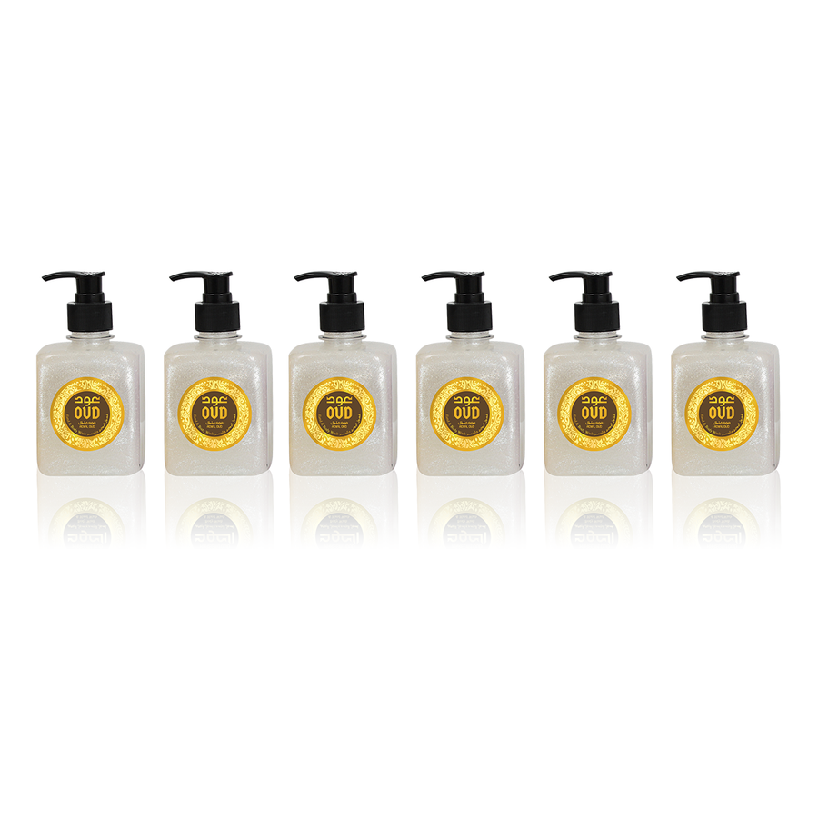 6 Pack - Hand & Body Wash Royal Oud 300ml by Oudlux