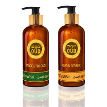 Load image into Gallery viewer, Premium Oud Body Wash 2-Pack Collection 300ml by Oudlux