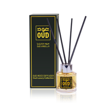 Load image into Gallery viewer, Vanilla Oud Reed Diffuser and Organic Candle Combo Package by Oudlux
