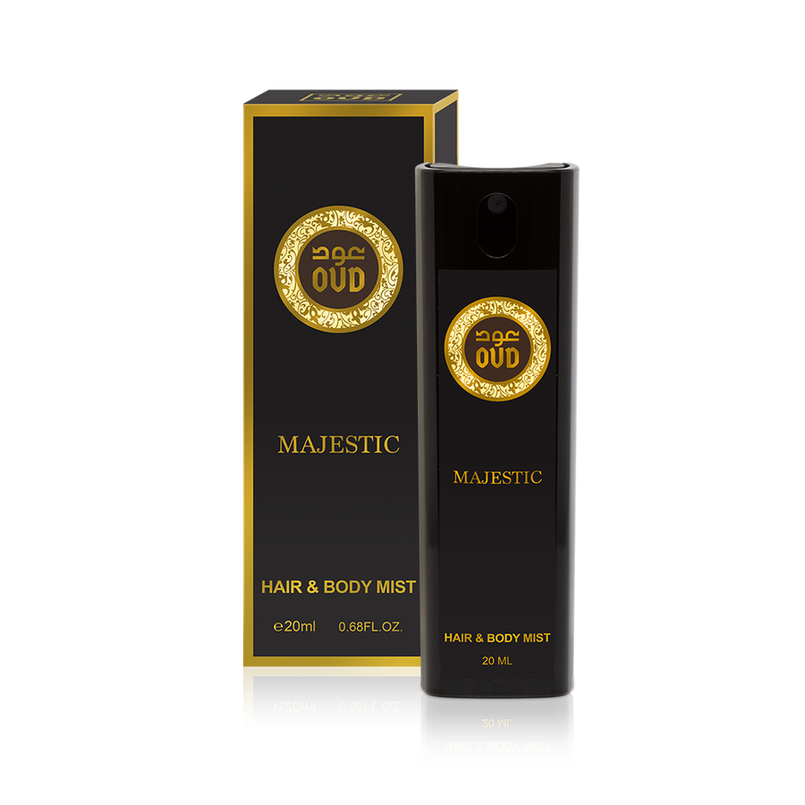 Oud Hair and Body Mist Majestic 20ml By Oudlux