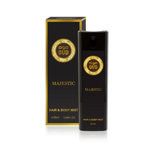 Oud Hair and Body Mist Majestic 20ml By Oudlux