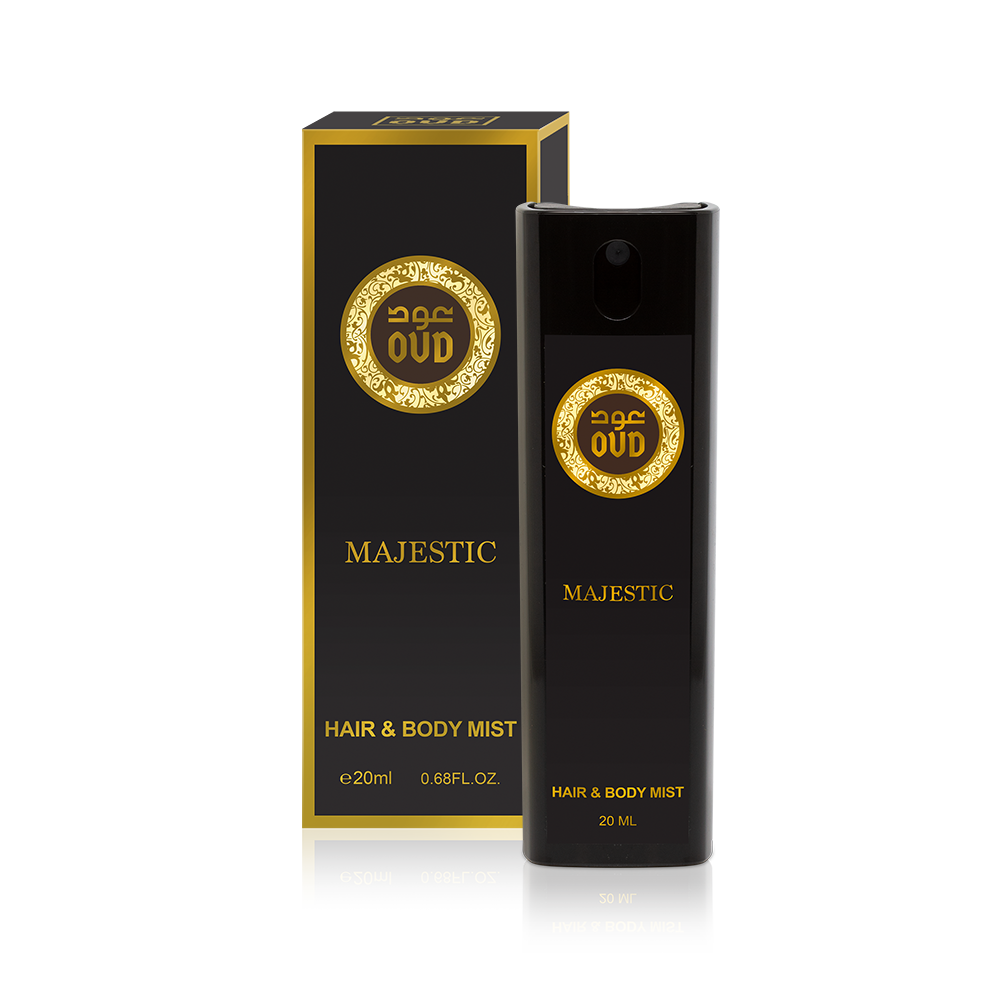Oud Hair and Body Mist Majestic 20ml By Oudlux
