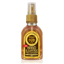 Load image into Gallery viewer, Oud Hand &amp; Surface Sanitizer Spray Sultani 60ml Travel Size by Oudlux