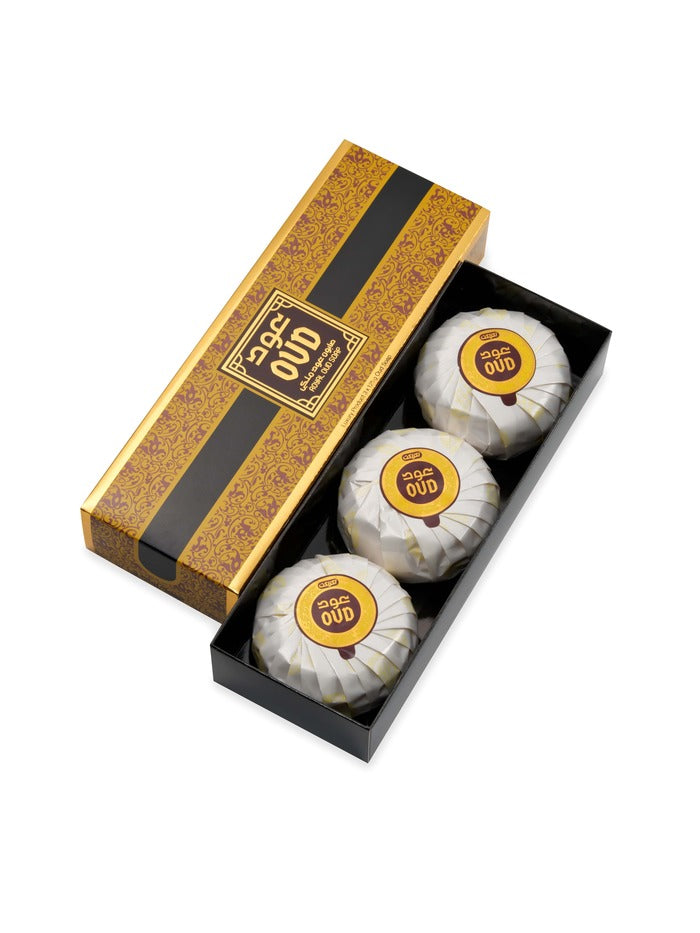 Oud Soap Bars Royal 125g (3 Pack) by Oudlux