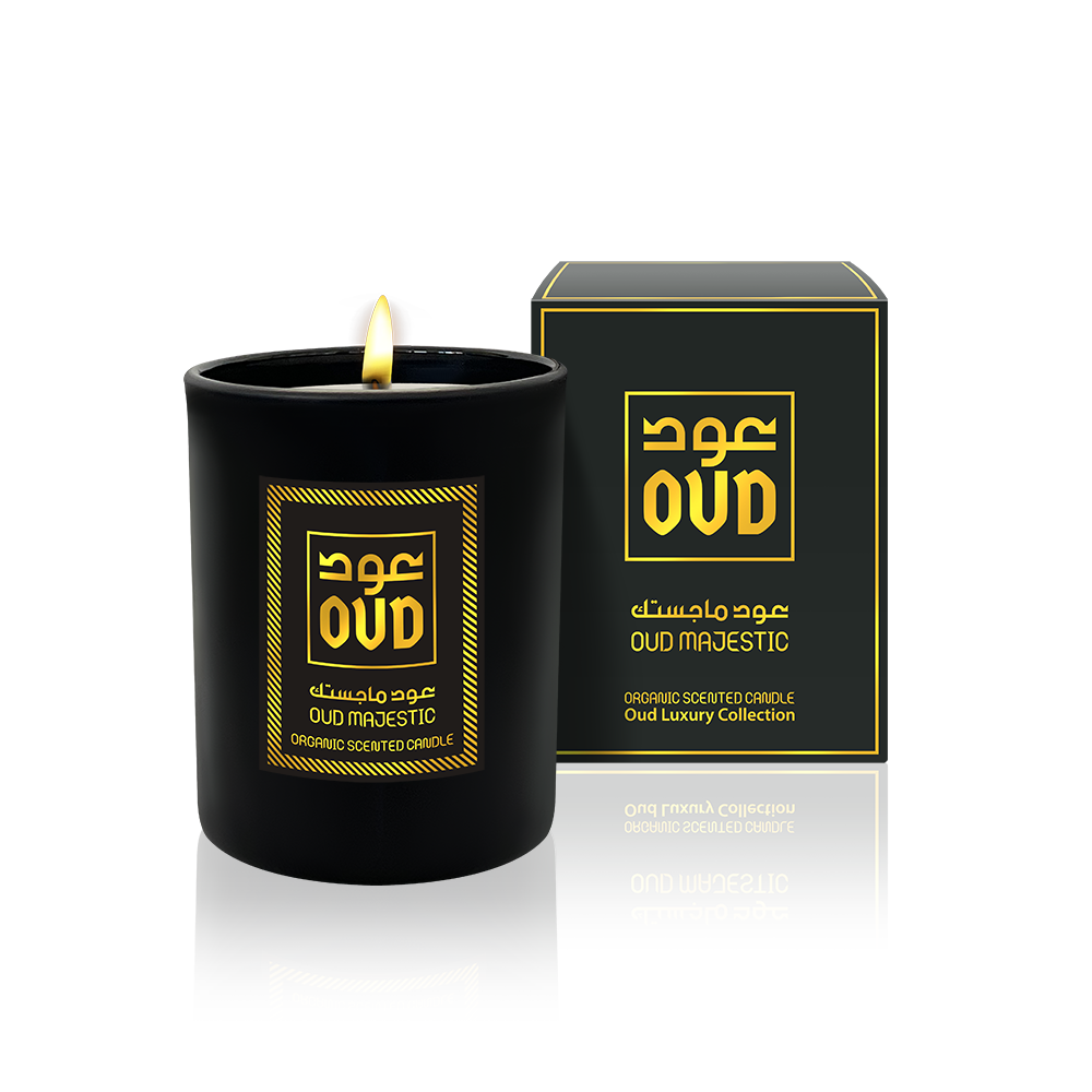 OUD ORGANIC CANDLE MAJESTIC 220ml by OUDLUX
