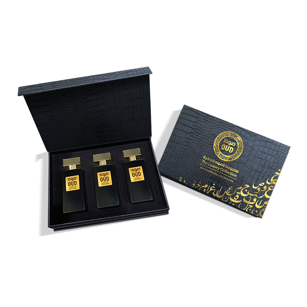 OUDLUX EXTRACT DE PERFUME BOX OUD COLLECTION – LIMITED EDITION 50ml X3